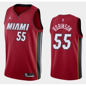 Miami Heat Duncan Robinson 55 2020-21 Jordan Brand Statement Edition Pelipaidat Swingman - Miesten